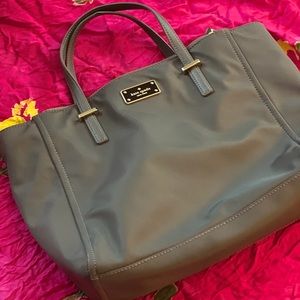 kate spade gray satchel
